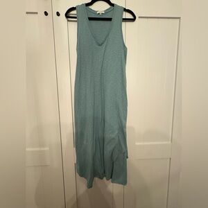 Z Supply LN Sz Med Sleeveless Light Green Maxi Dress 100% Cotton!